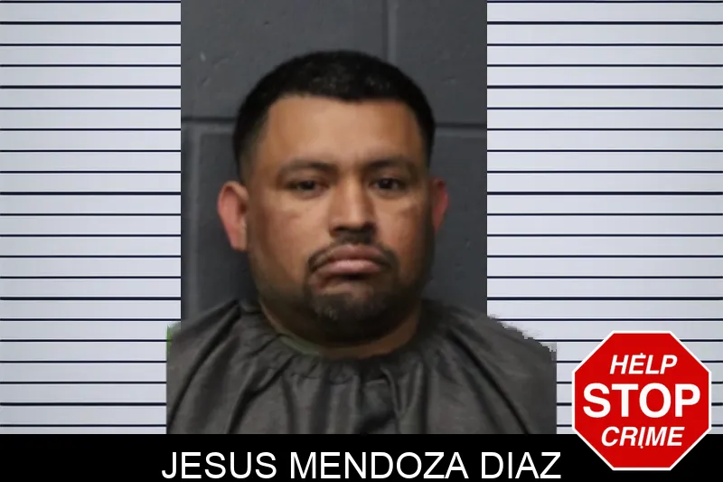 Jesus Mendoza Diaz mugshot