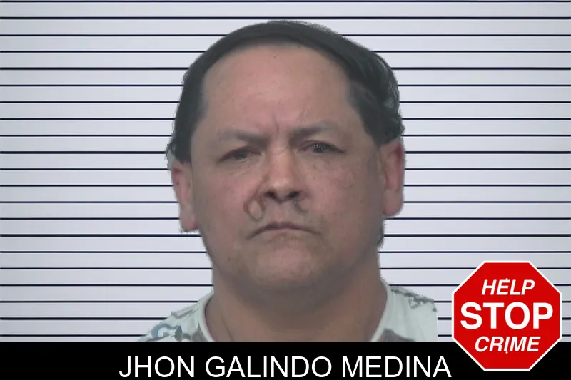 Jhon Galindo Medina mugshot