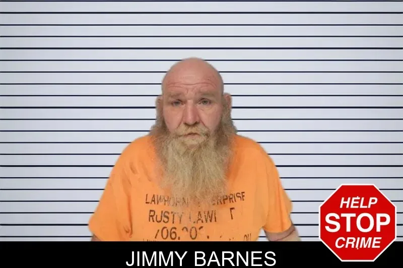 Jimmy Barnes mugshot