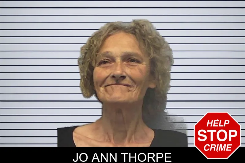 Jo Ann Thorpe mugshot