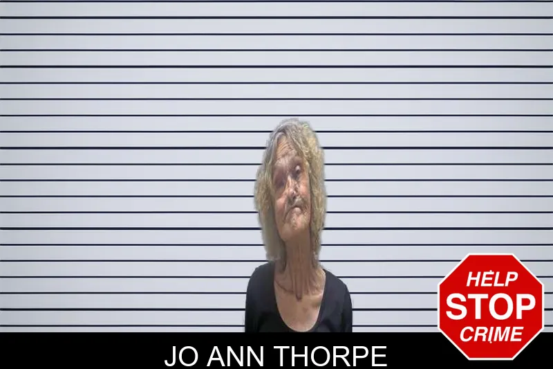 Jo Ann Thorpe mugshot