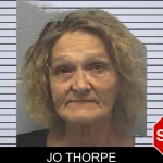 Jo Thorpe mugshot – Ware County , Georgia Jo Thorpe mugshot