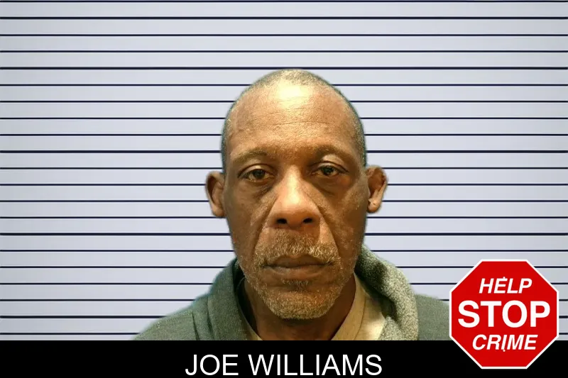 Joe Williams mugshot