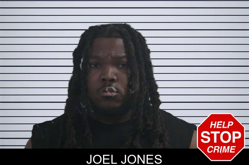 Joel Jones mugshot