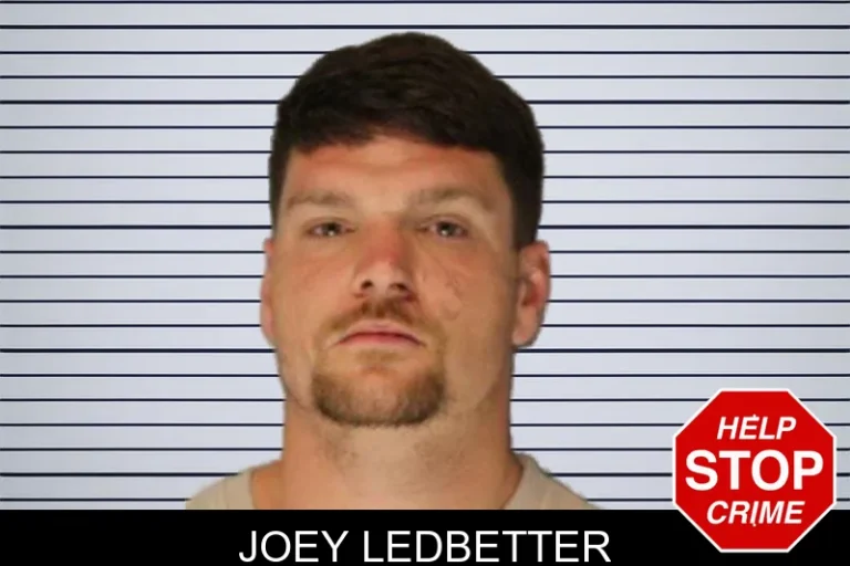 Joey Ledbetter mugshot โ Hall County , Georgia Joey Ledbetter