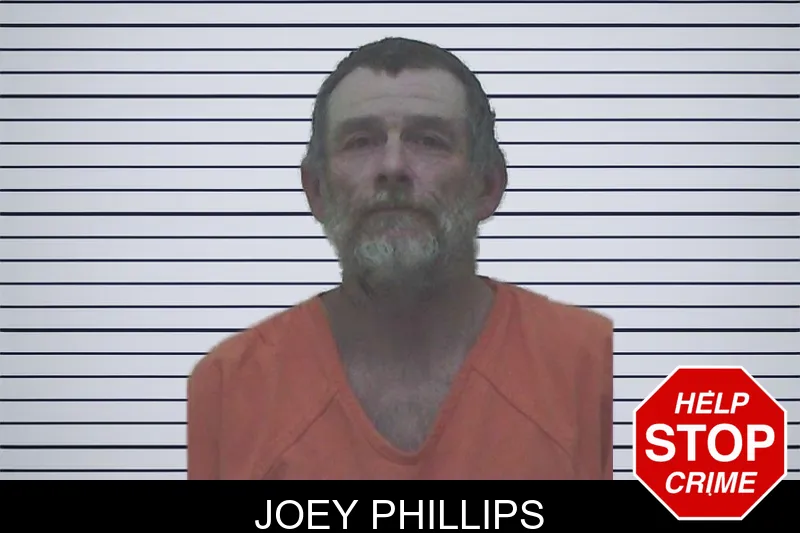Joey Phillips mugshot