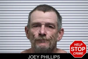 Joey Phillips mugshot