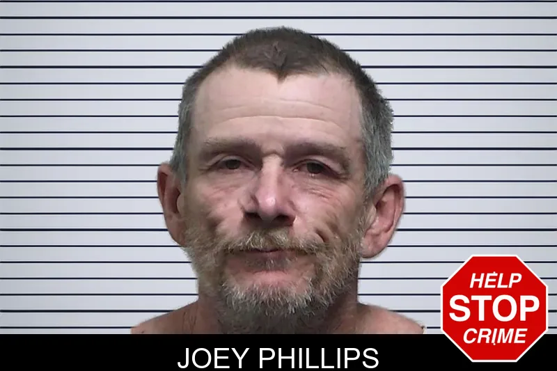 Joey Phillips mugshot