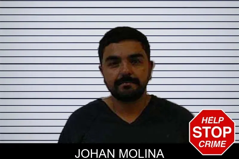 Johan Molina mugshot