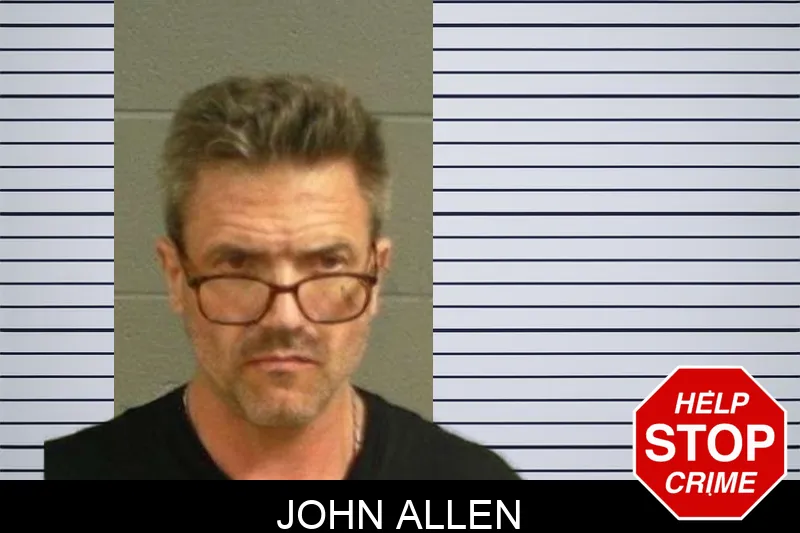 John Allen mugshot