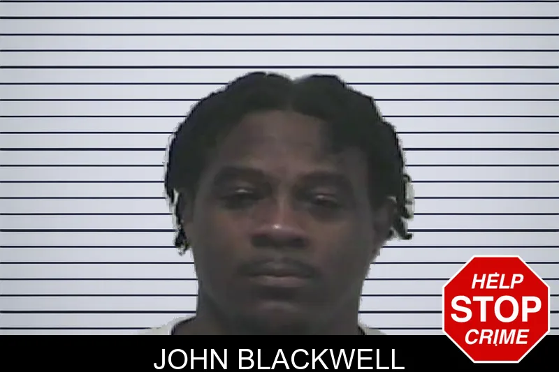 John Blackwell mugshot