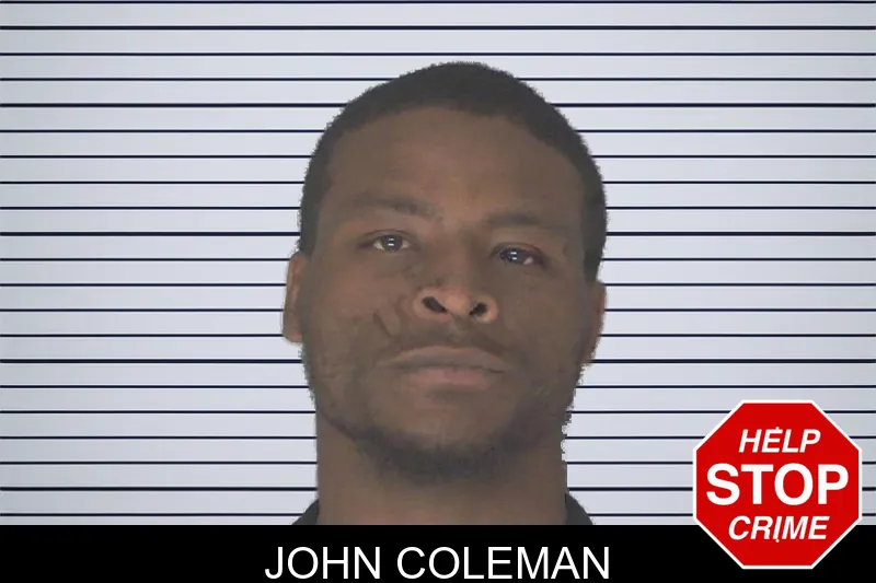 John Coleman mugshot