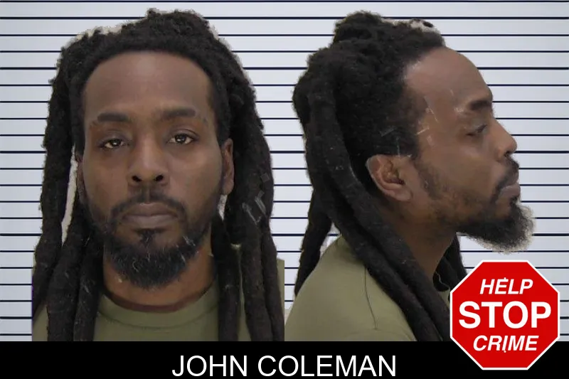 John Coleman mugshot