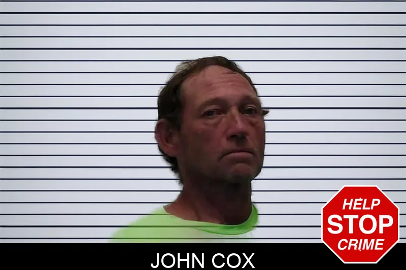 John Cox mugshot
