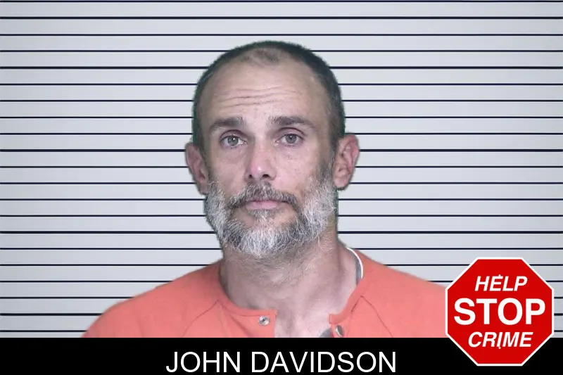 John Davidson mugshot