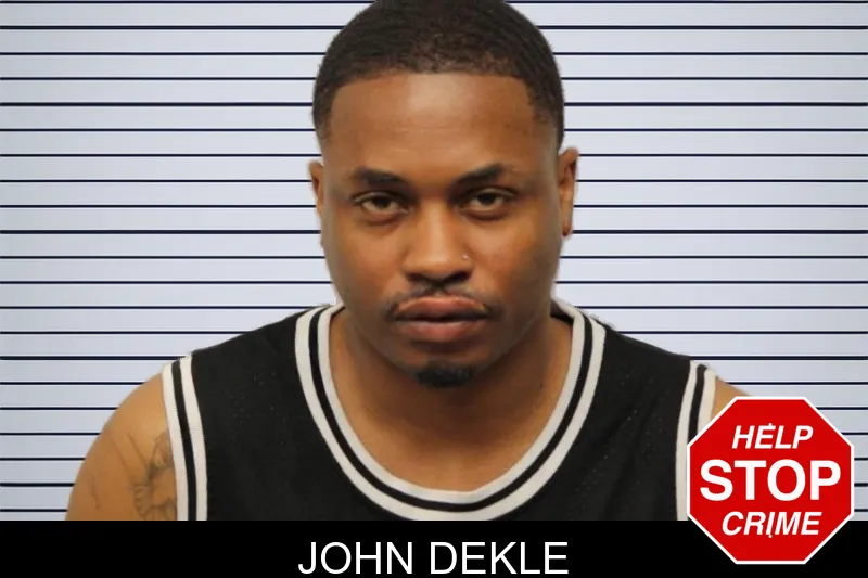 John Dekle mugshot