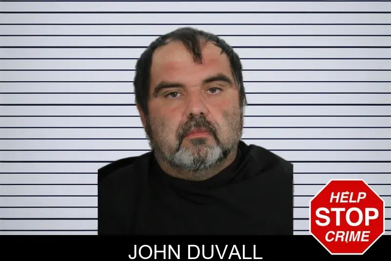 John Duvall mugshot