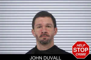 John Duvall mugshot