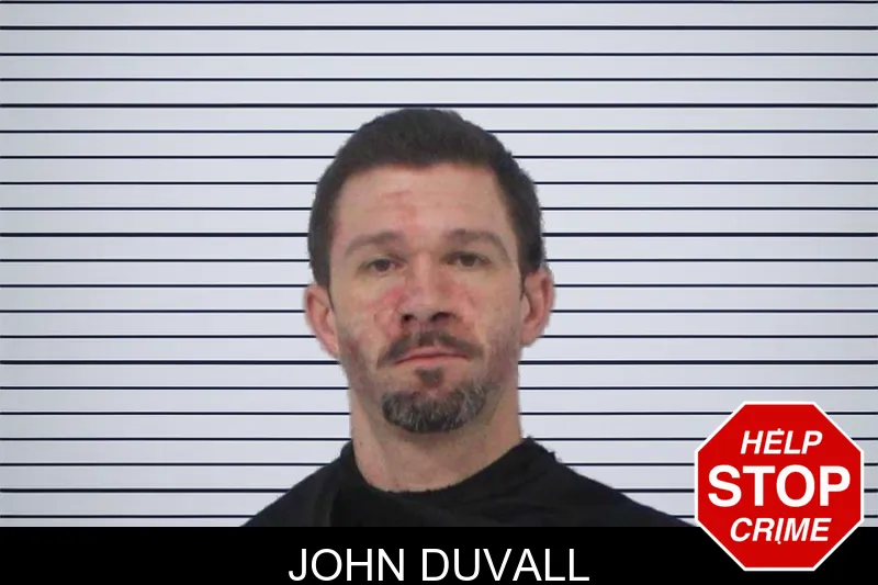 John Duvall mugshot