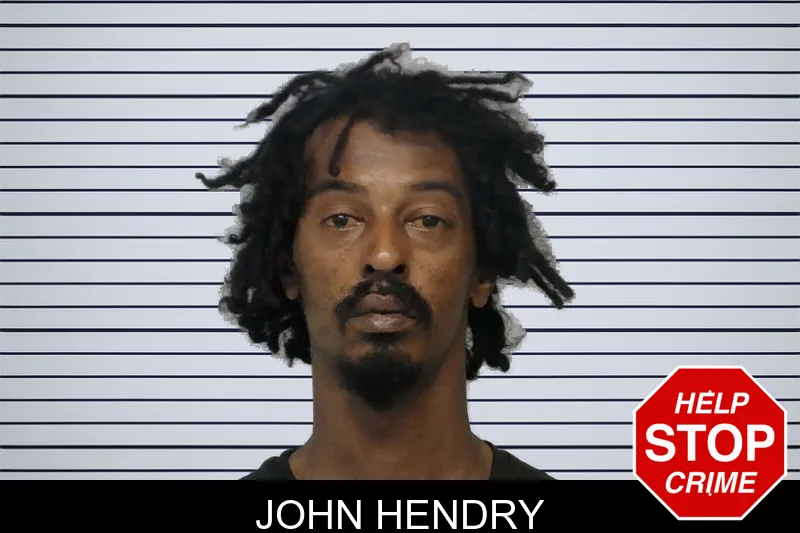John Hendry mugshot