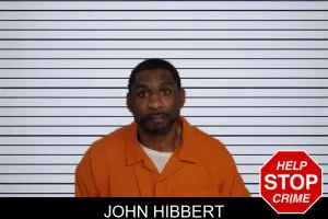 John Hibbert mugshot