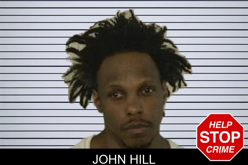 John Hill mugshot