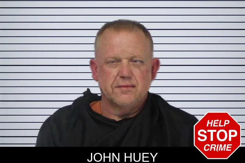 John Huey mugshot