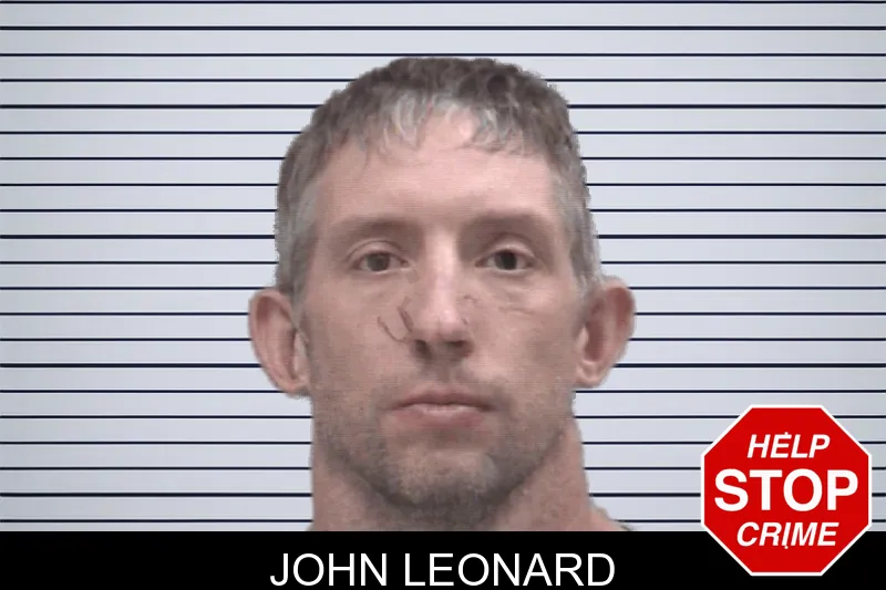 John Leonard mugshot