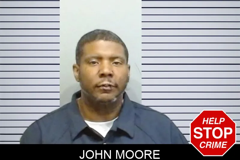 John Moore mugshot