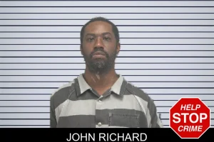 John Richard mugshot