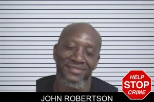 John Robertson mugshot