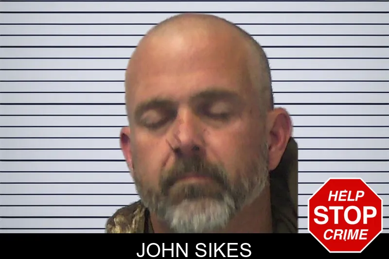 John Sikes mugshot