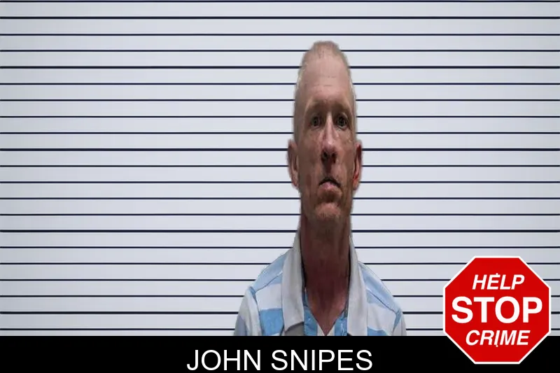 John Snipes mugshot