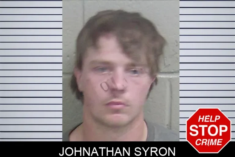 Johnathan Syron mugshot – Wayne County , Georgia Johnathan Syron