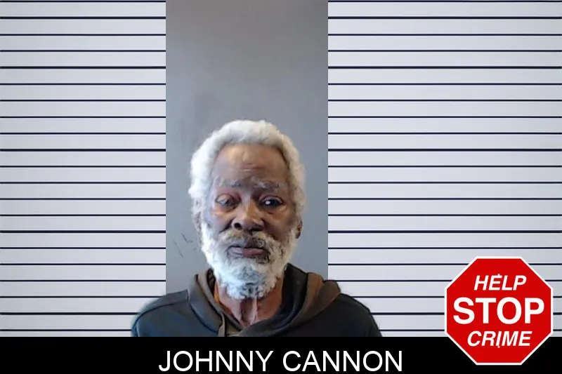 Johnny Cannon mugshot