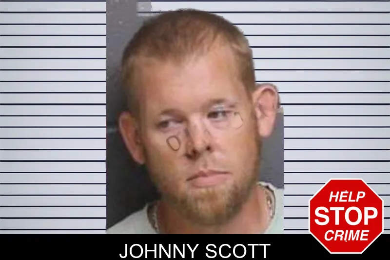 Johnny Scott mugshot