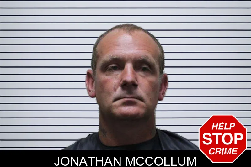 Jonathan McCollum mugshot