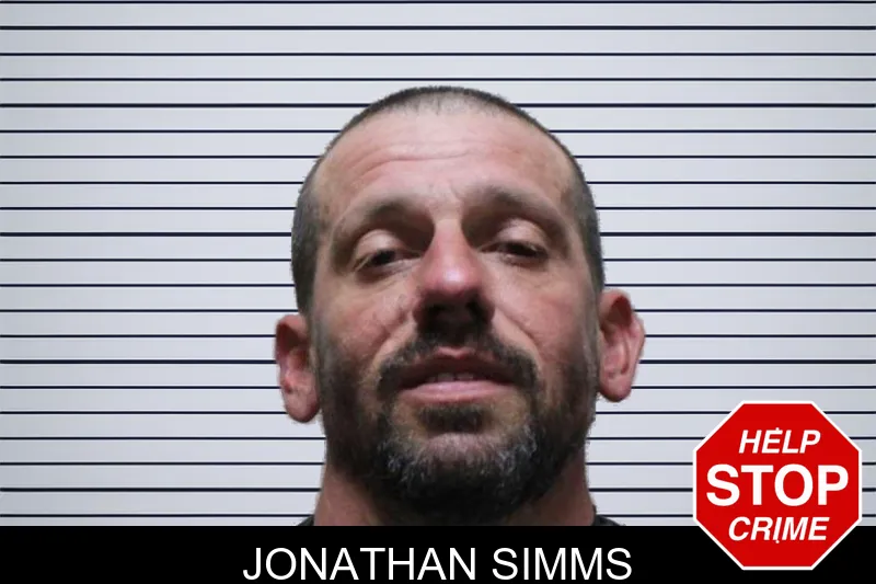 Jonathan Simms mugshot