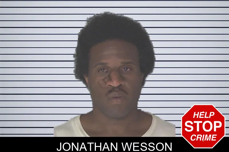 Jonathan Wesson mugshot