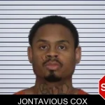 Jontavious Cox mugshot