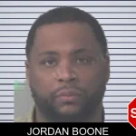 Jordan Boone mugshot