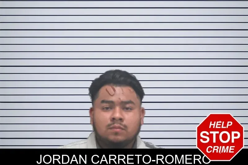 Jordan Carreto-Romero mugshot