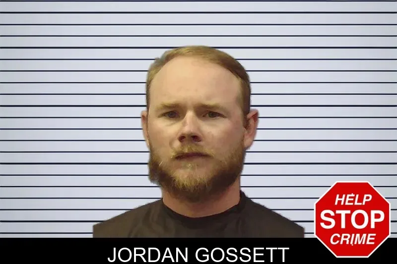 Jordan Gossett mugshot