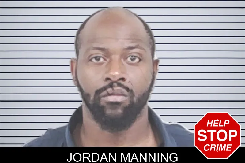 Jordan Manning mugshot