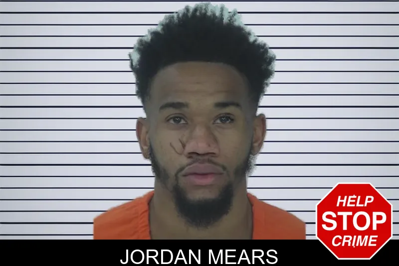 Jordan Mears mugshot