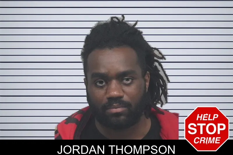Jordan Thompson mugshot