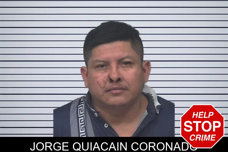 Jorge Quiacain Coronado mugshot