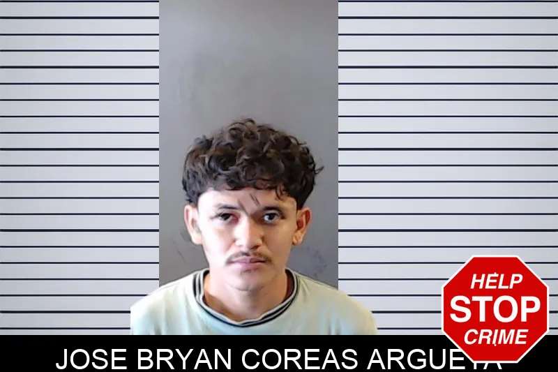 Jose Bryan Coreas Argueta mugshot