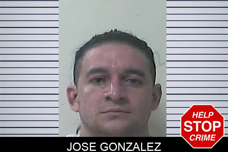 Jose Gonzalez mugshot
