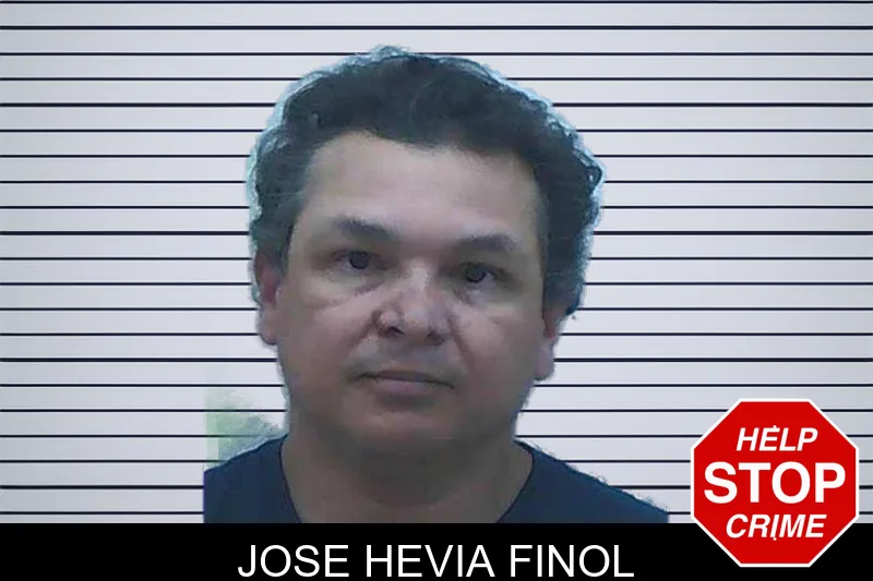 Jose Hevia Finol mugshot